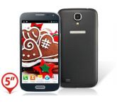 Smartphone I9500W Android 5.0  cores: Preto/ Branco